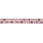 Керамическая плитка Шахтинская Астерия лиловый бордюр 01 250*30 (шт.)