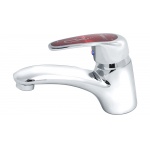 Смеситель для раковины KARAT Красный (картридж d40) Варион (9340823)  российская сантехника