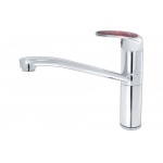 Смеситель д/кух н.п. высокий KARAT Красный (картридж d40) Варион (7240823)  российская сантехника